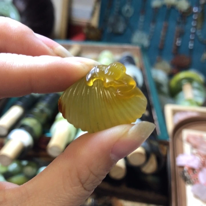 岫玉未镶嵌岫玉挂件