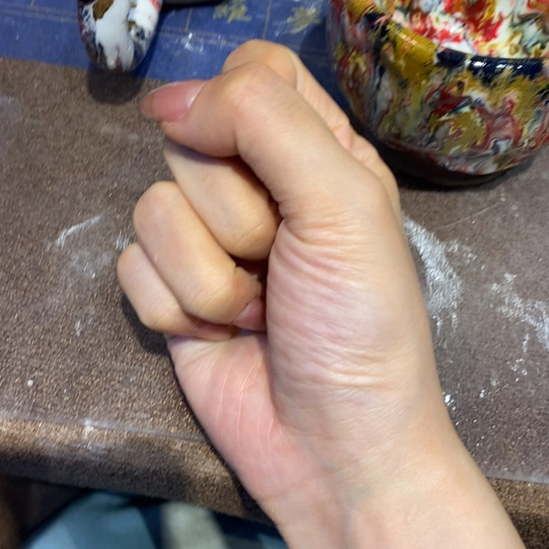 *****瓷片静葡萄的一个盖碗