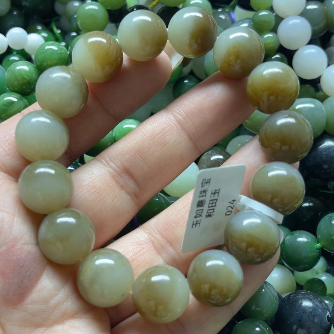 和田玉手链未镶嵌