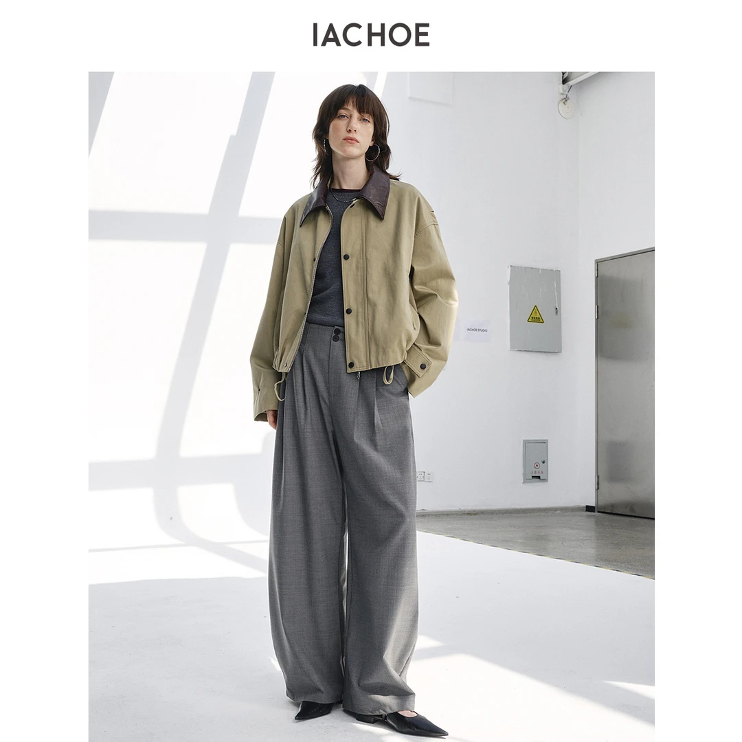 IACHOE巴恩风短款外套3661507004