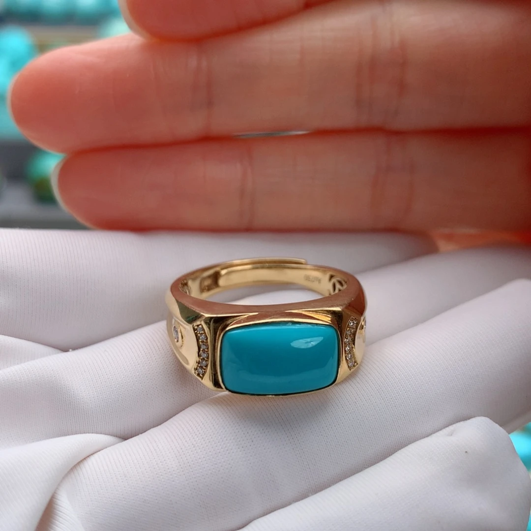 18K金镶嵌绿松石其他