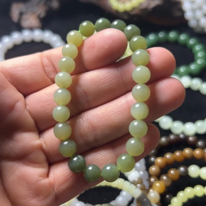 和田玉（糖玉）未镶嵌手链