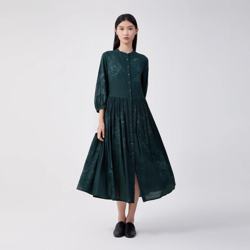 【妍妍专属】印花连衣裙A023-D1J01