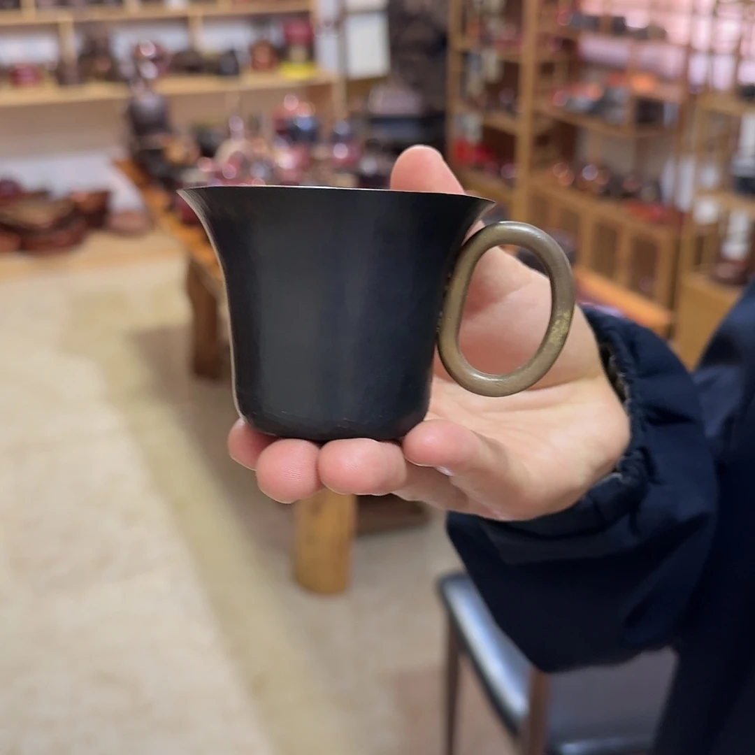 井***F紫铜手工制作摆件