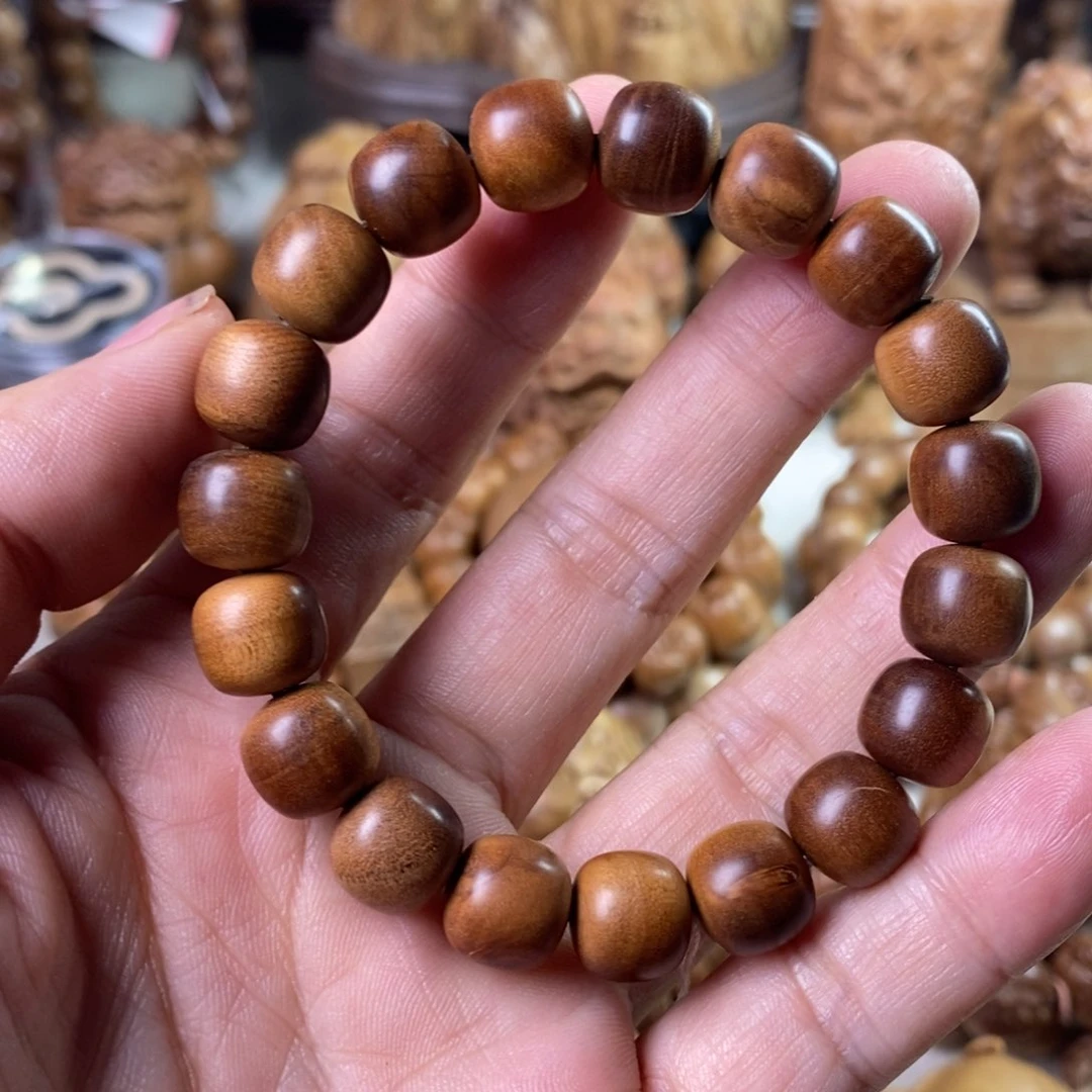 檀香木手串/手链瑕疵珠1.0×1.1