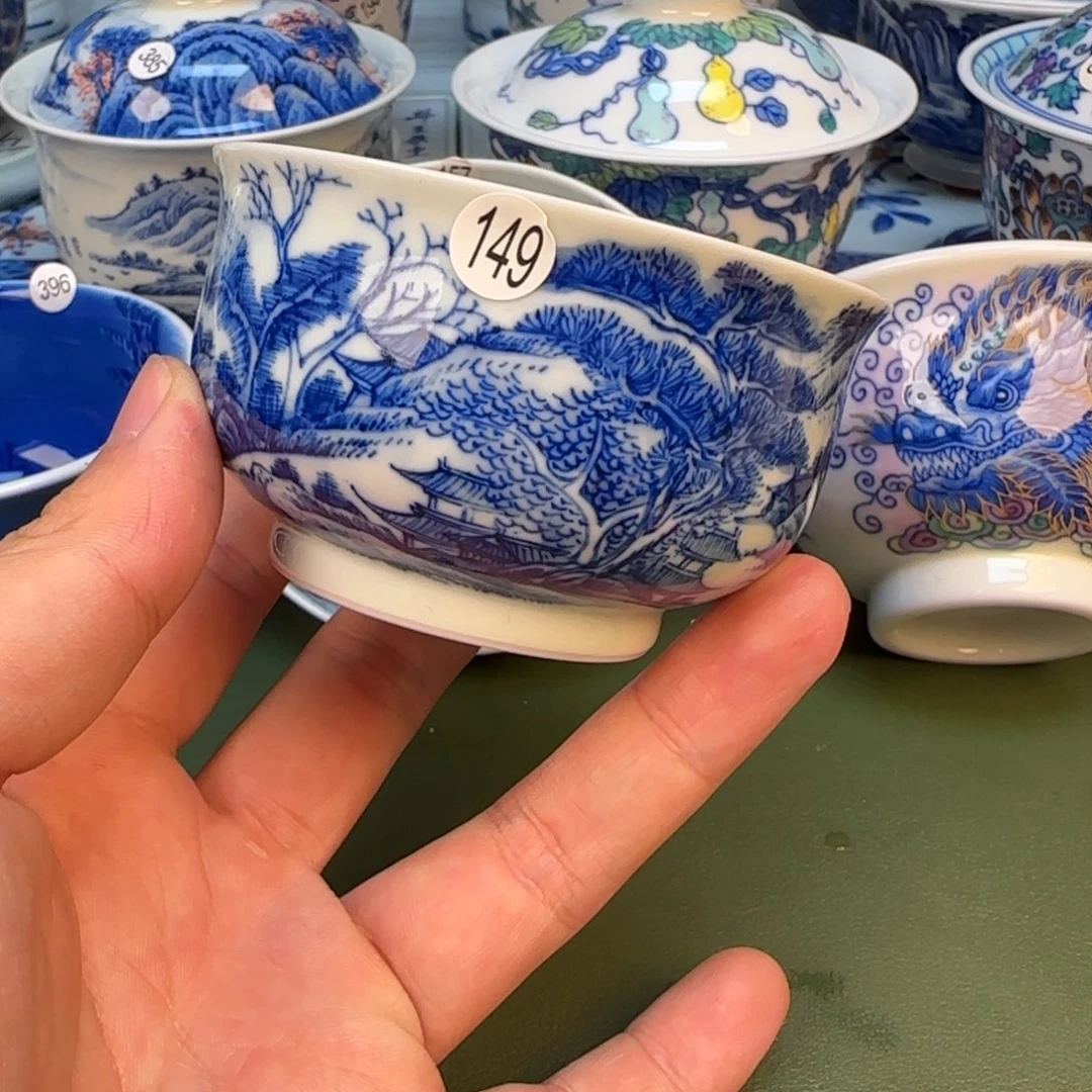 彦祖纯手工手绘茶具149