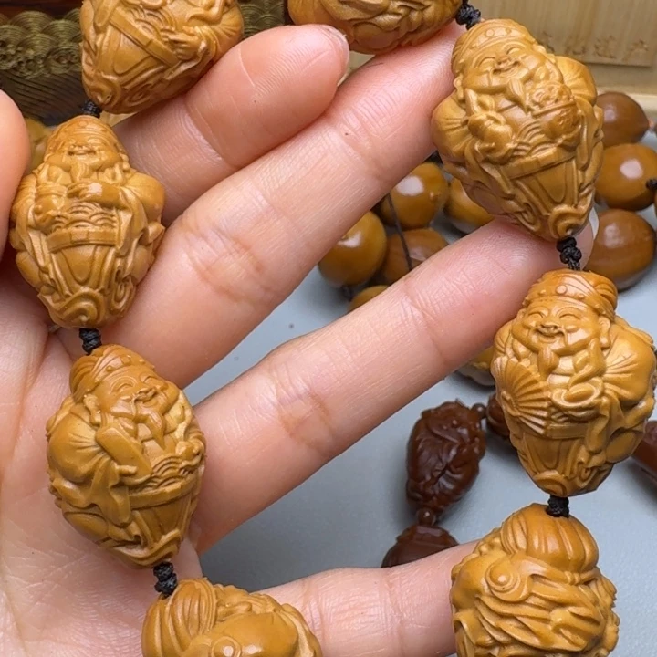 橄榄核手串/手链财神