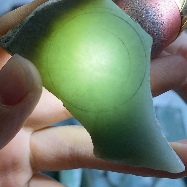 翡翠裸石纯天然翡翠