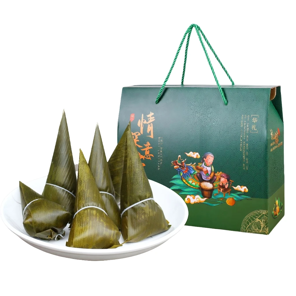礼盒装清水白米粽湖北恩施特产白水原味粽纯糯米营养端午纯糯米粽