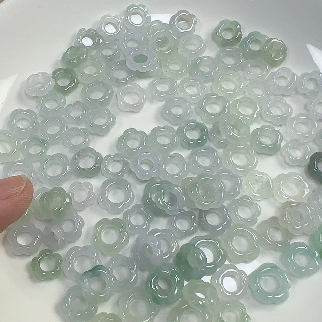 翡翠散珠花花一个可以挑