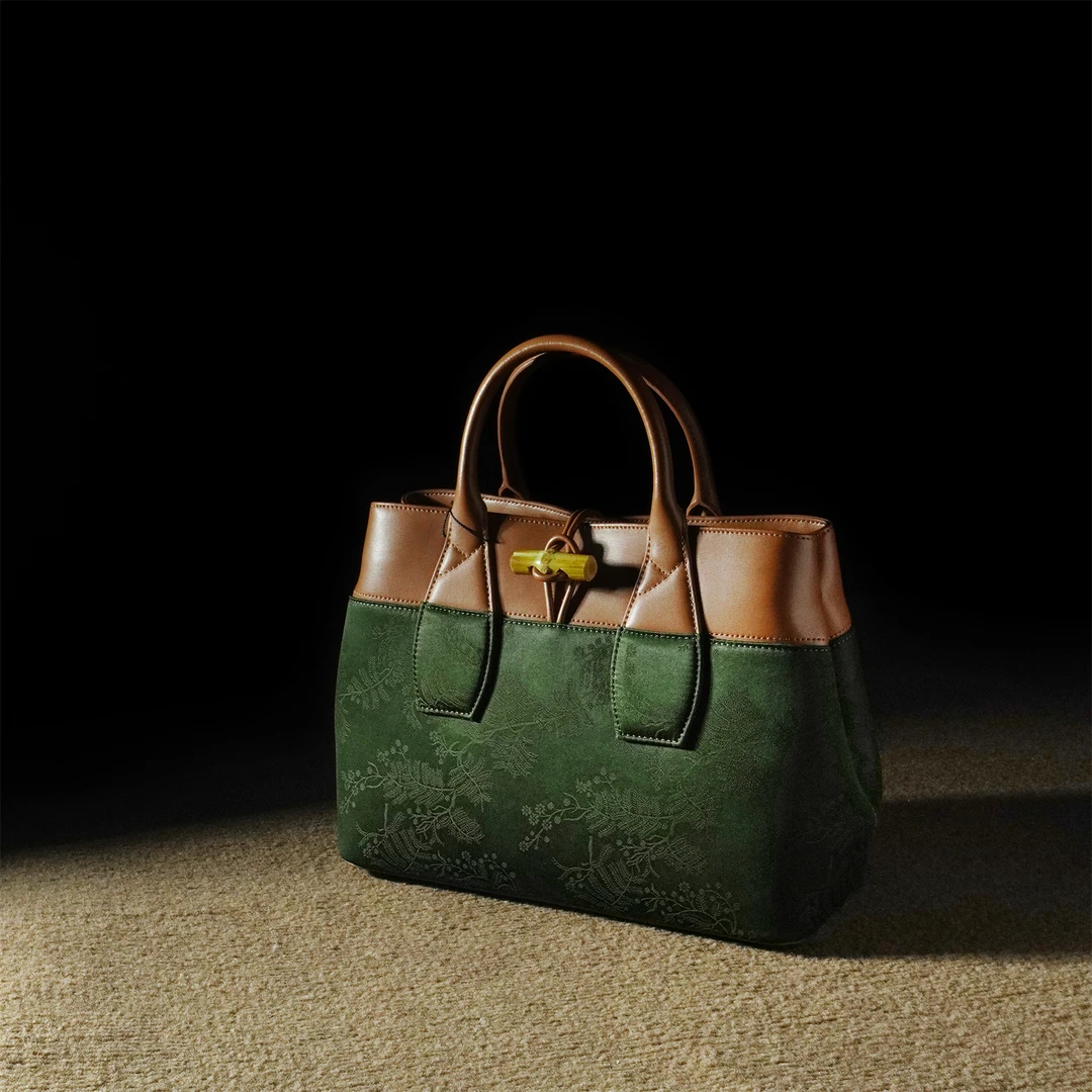 森下国风包包大容量托特包新中式手提包大容量斜挎国风包包电脑包