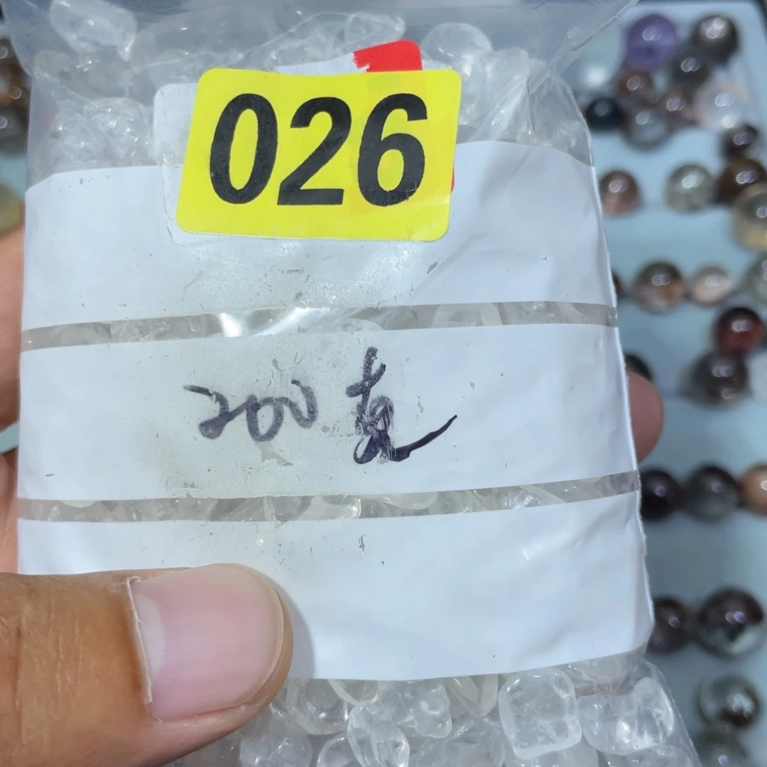 水晶手串银S925镶嵌