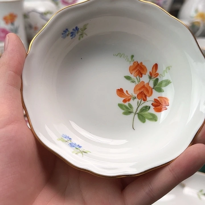 梅森二等花卉小碗