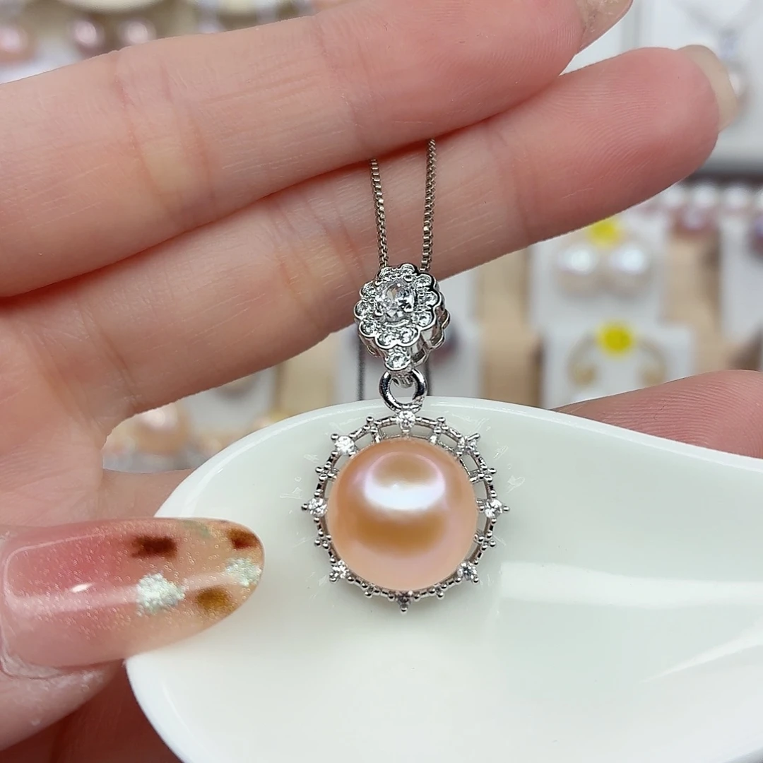 合金颈饰淡水珍珠