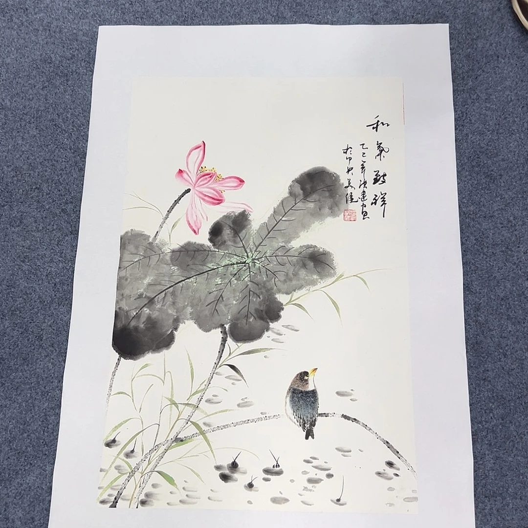 国画国画作品纯手绘