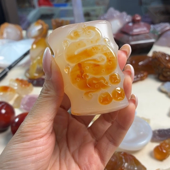 未镶嵌吊坠(不含链)玛瑙/玉髓