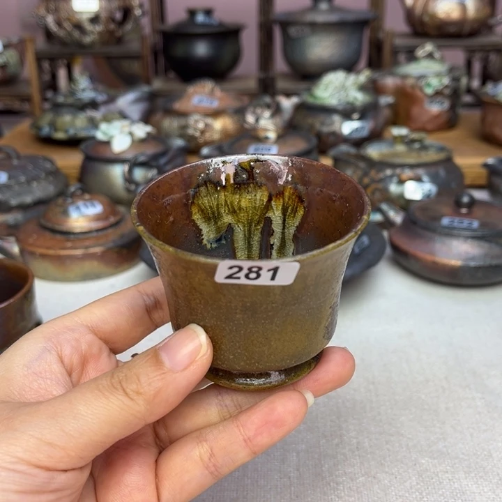 壶裸柴烧陶瓷茶具