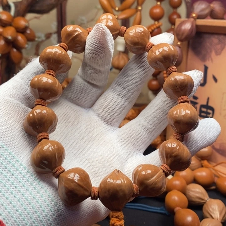 手串/手链橄榄核1.7蜜桃铁盒