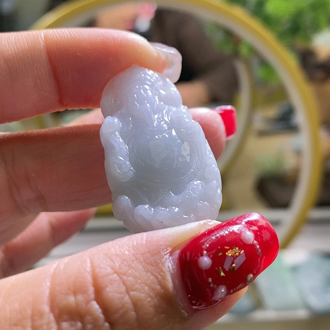 【闪购商品】翡翠颈饰未镶嵌财神