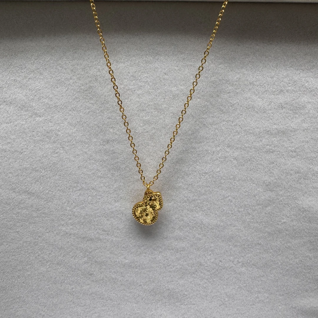 【丁老头甄选】龙鳞葫芦一体项链3016