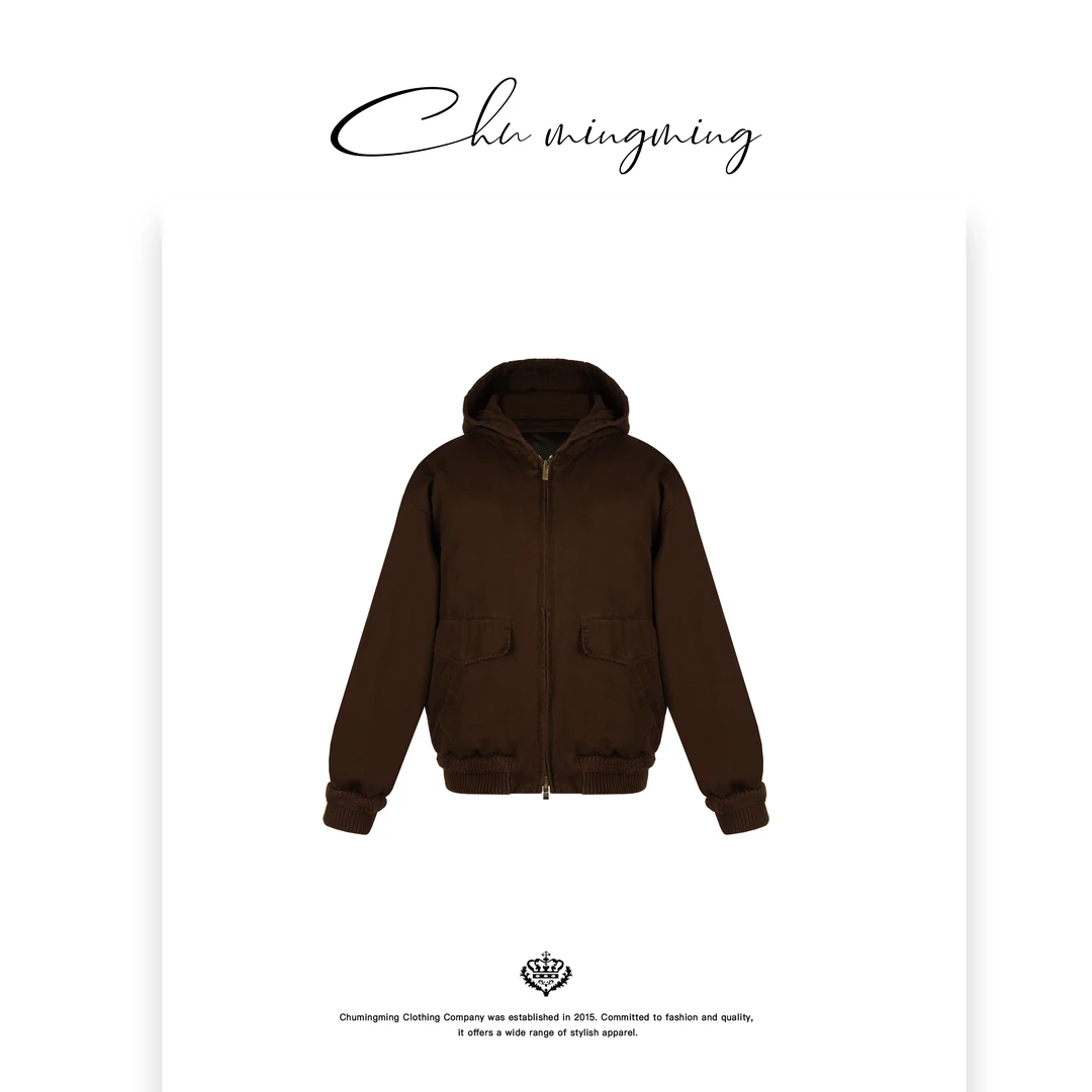 【CHU/2024SSNEW】原创设计《枫叶》谬系羽绒夹克外套NH01