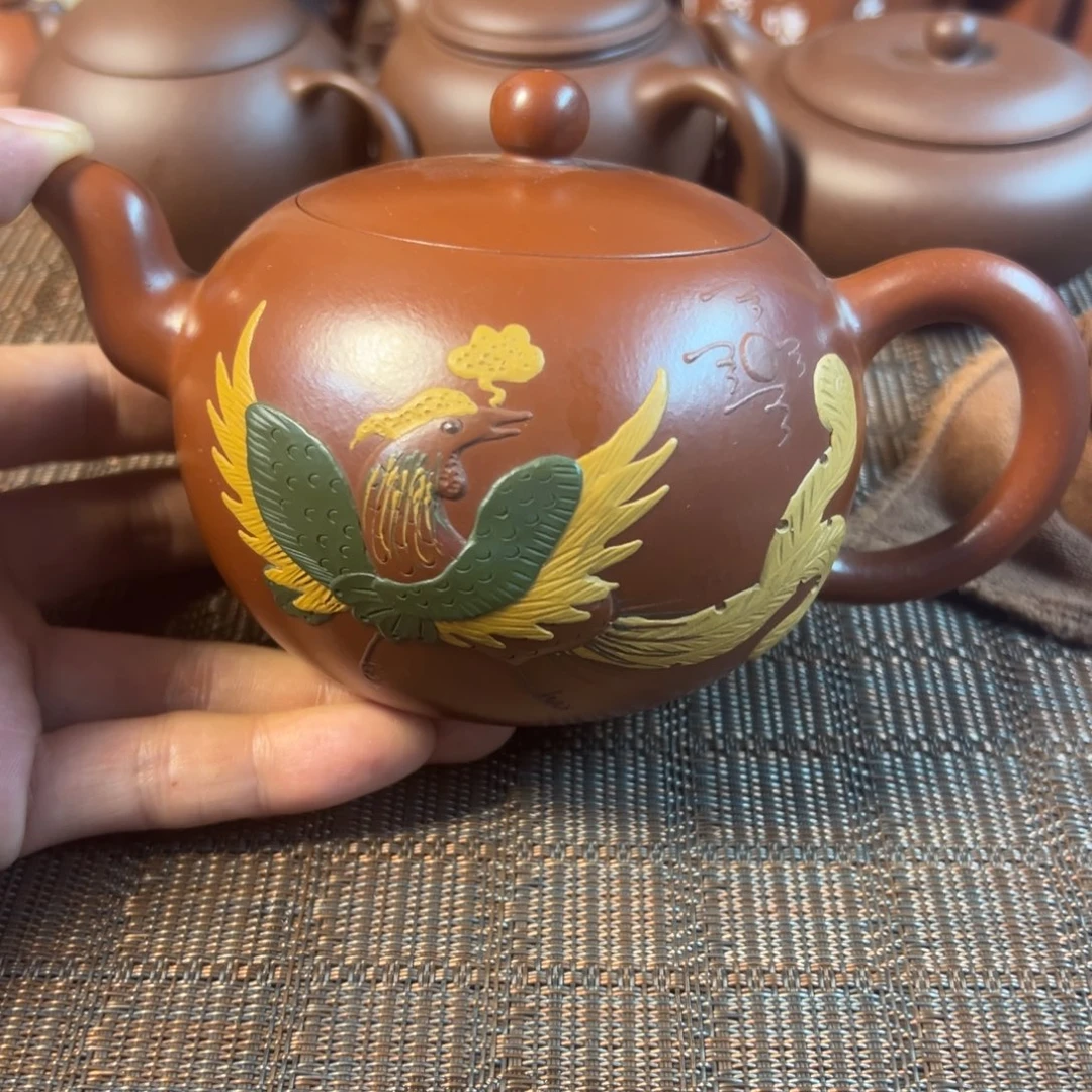 紫砂茶壶宜兴原矿紫砂壶260毫升容量