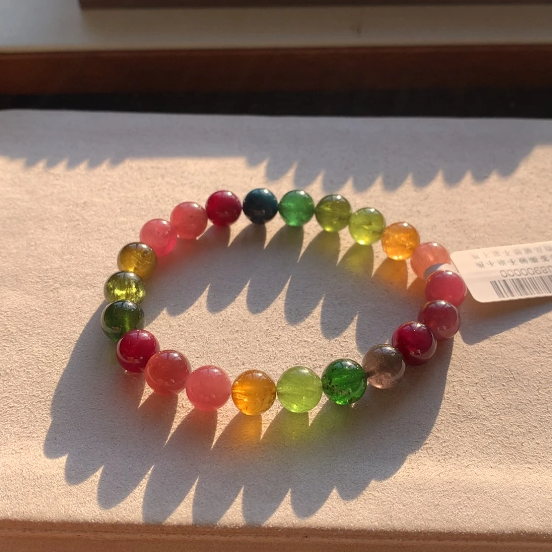 未镶嵌手链碧玺碧玺