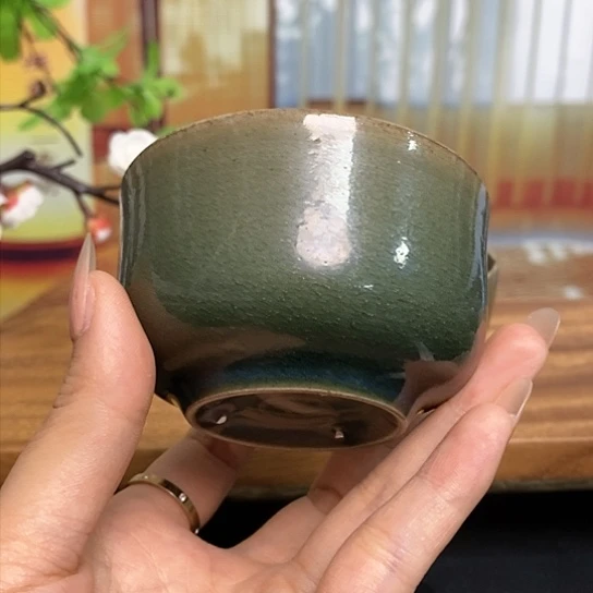 杯用****6大瑕主人杯柴烧一只