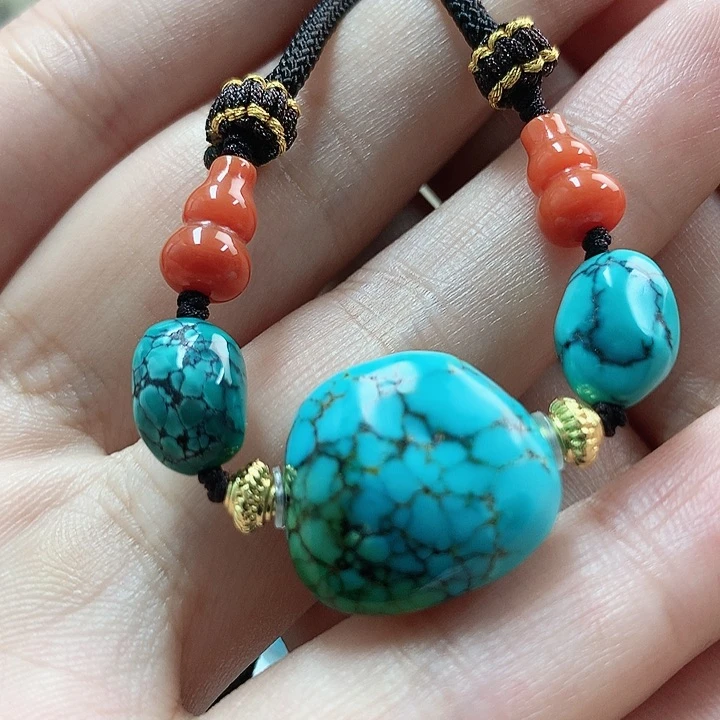 未镶嵌绿松石珠宝奇石