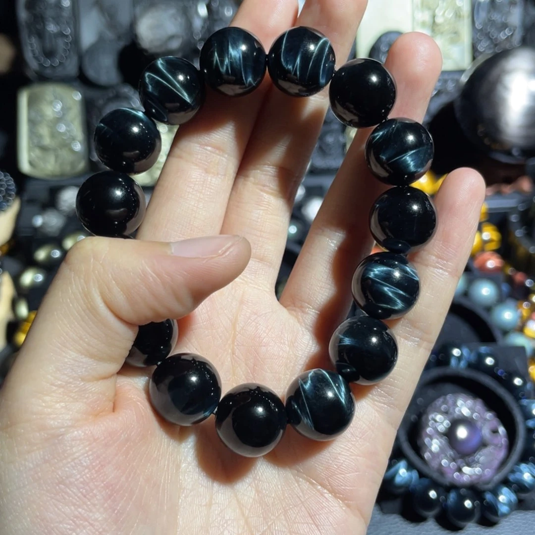 木变石（虎睛石）手串未镶嵌?**星