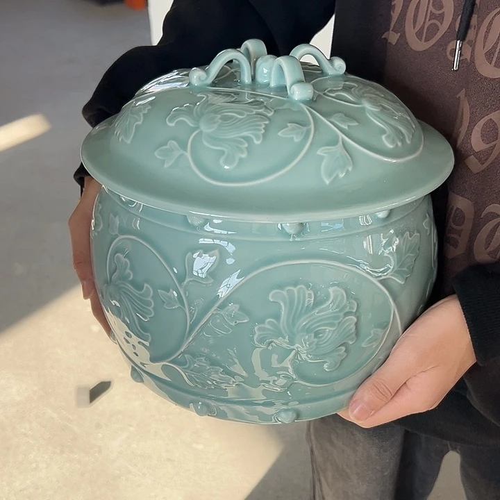 云间青瓷龙泉小米茶器