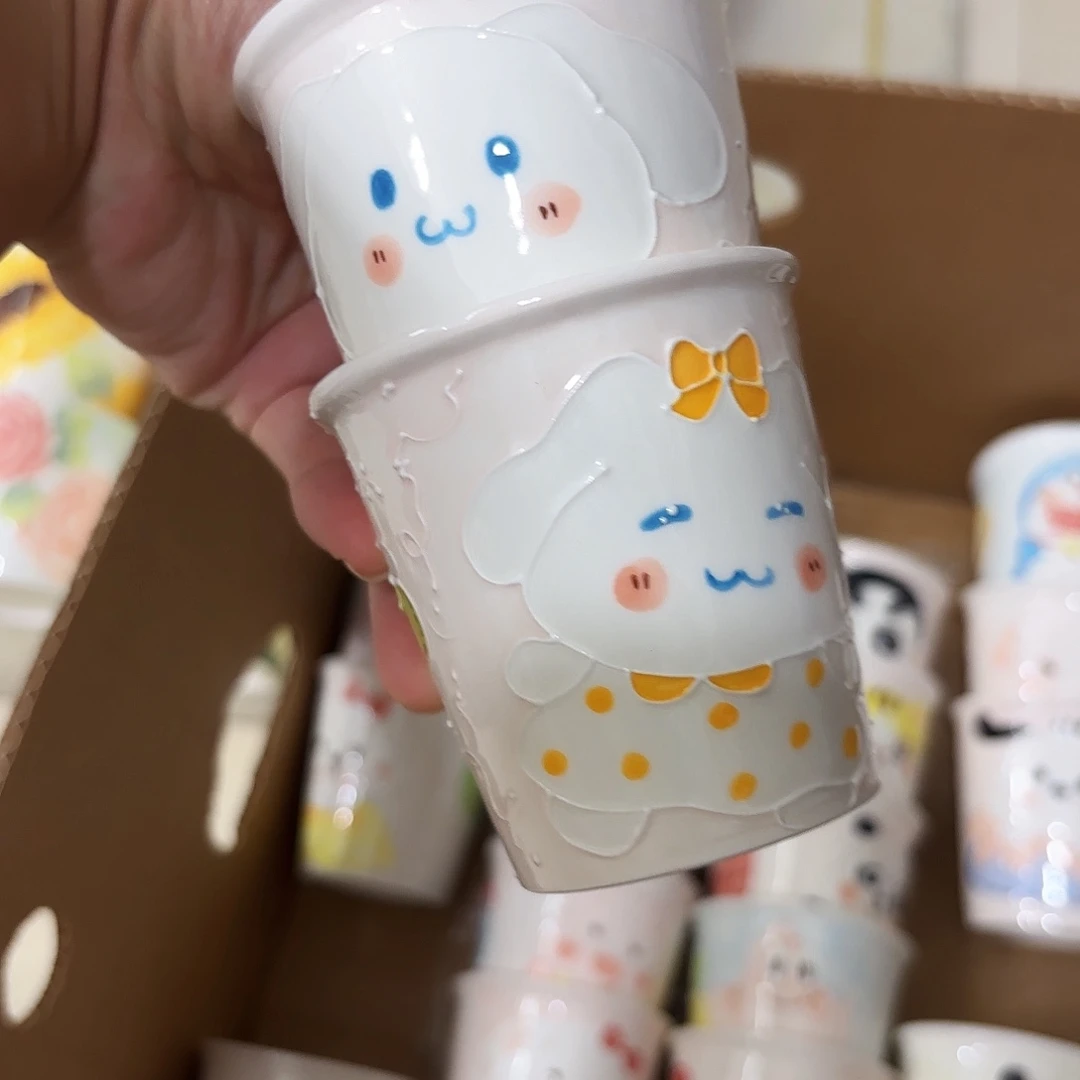 手绘创意高温釉下彩陶瓷