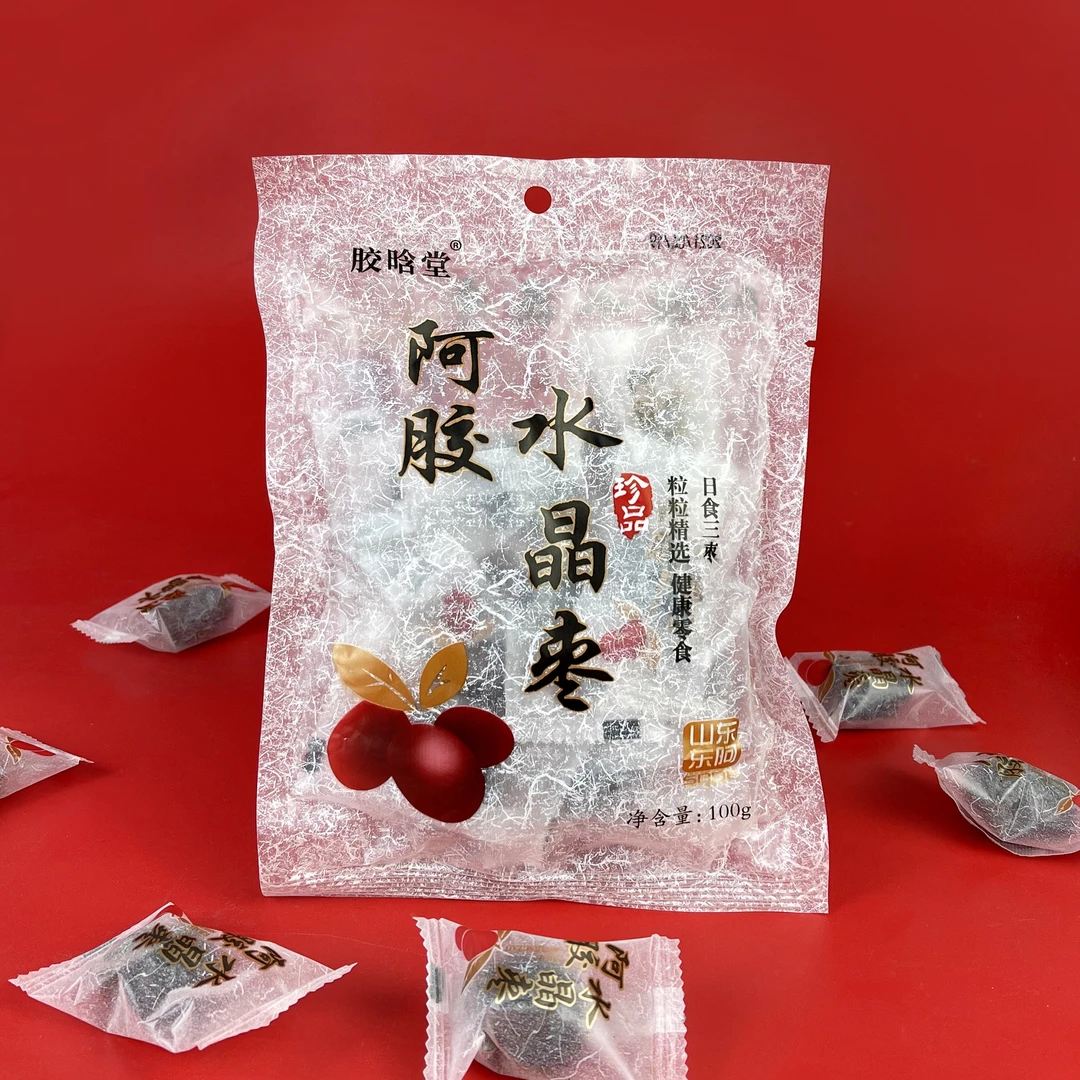 胶晗堂阿胶水晶枣100g/袋