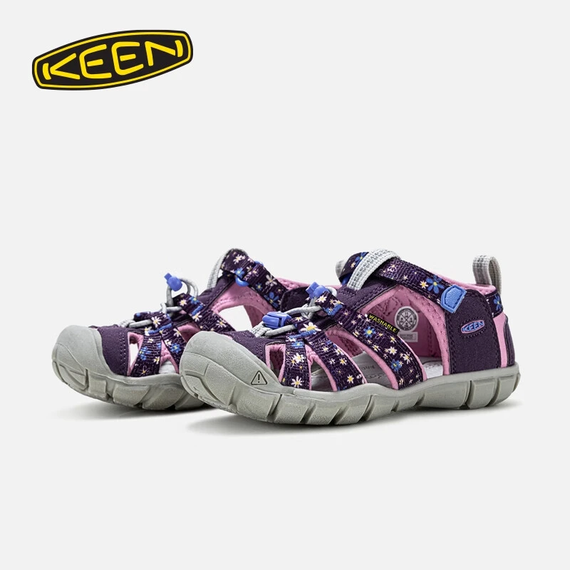 KEEN官方 SEACAMP II儿童户外透气舒适耐磨涉水溯溪鞋凉鞋1030806