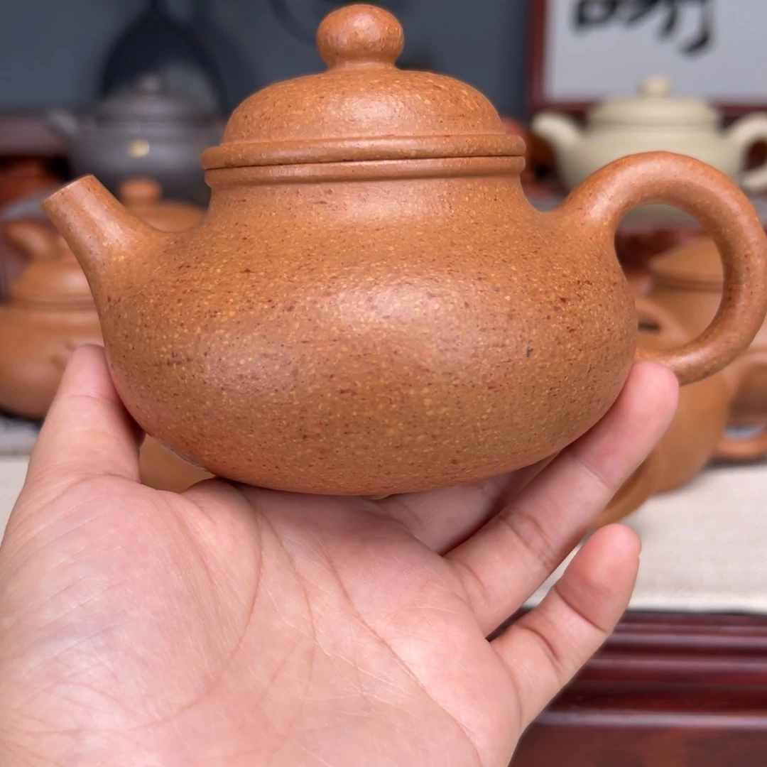 茶壶紫砂梨皮黄的300