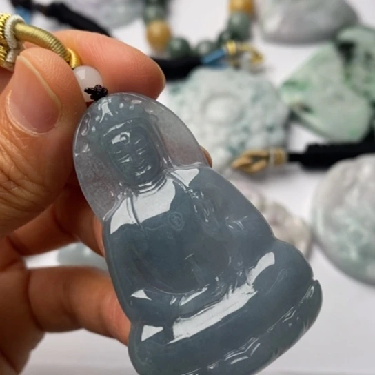 翡翠未镶嵌挂件翡翠