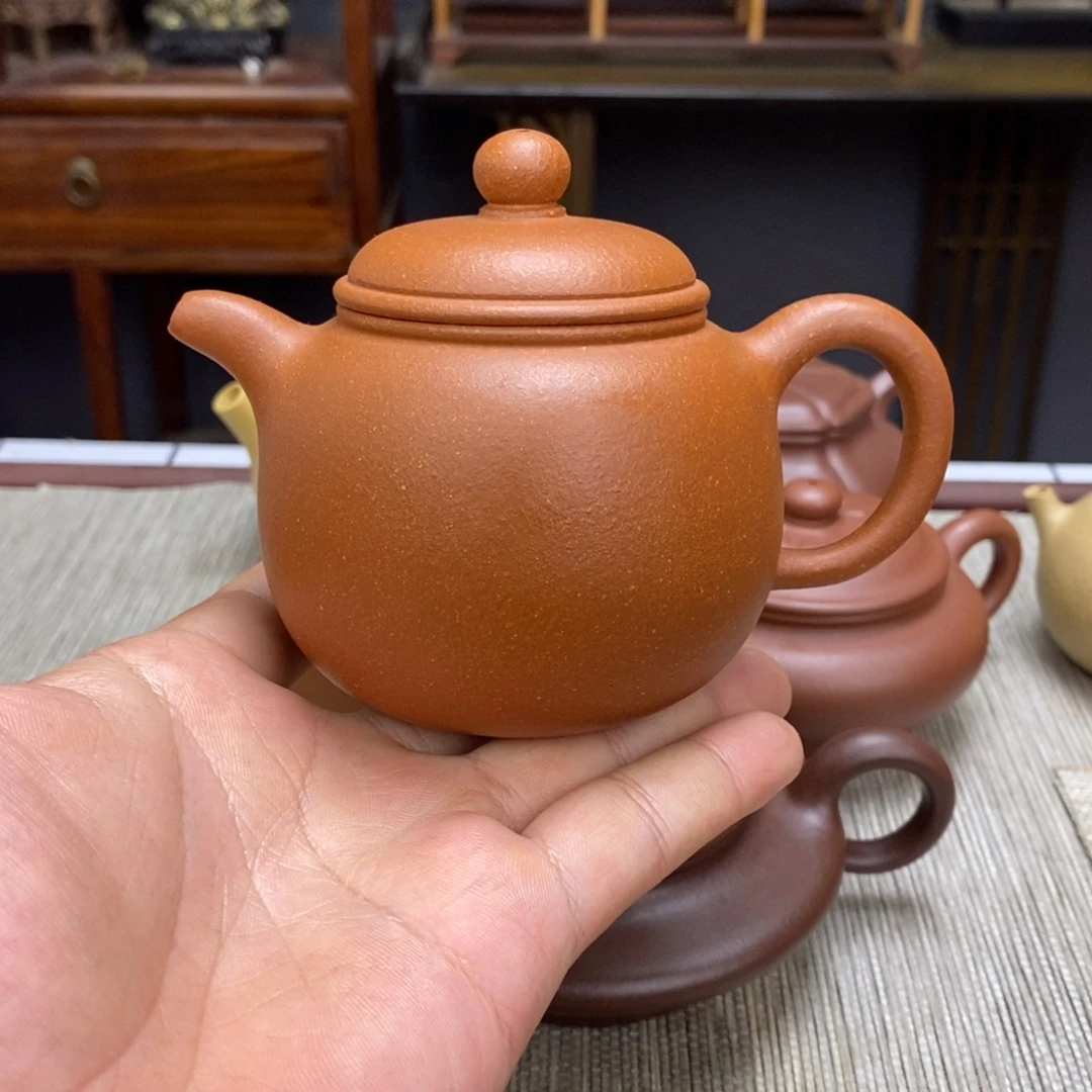 紫泥茶壶微瑕容量250