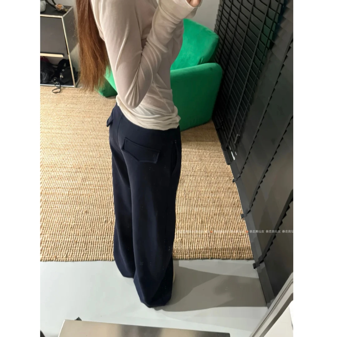 2486暴走高仙女175高个子加长夏空气层运动裤宽松直筒显瘦运动裤