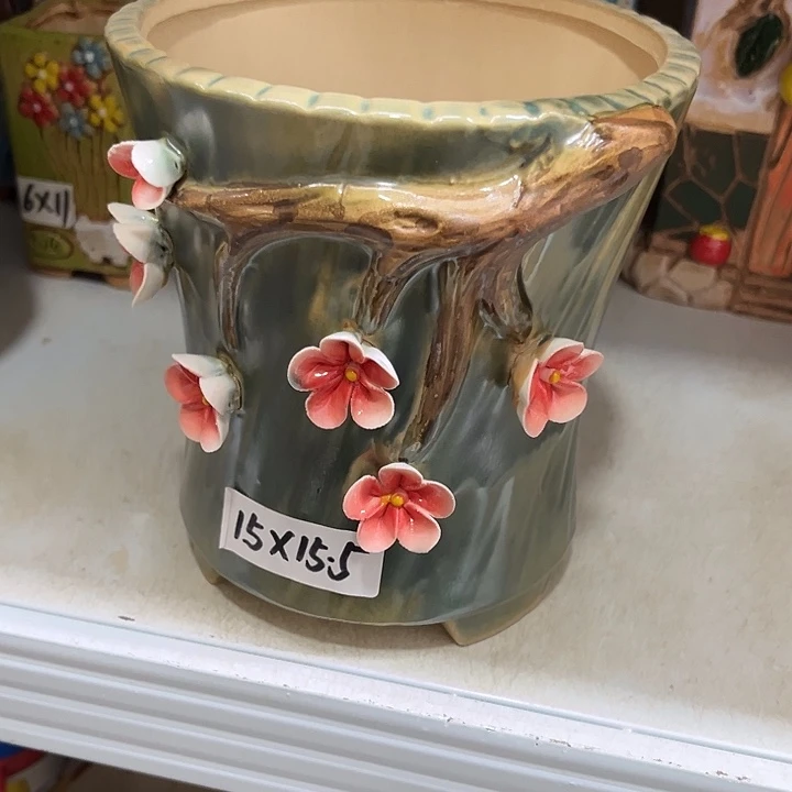 粗陶材质多肉花盆