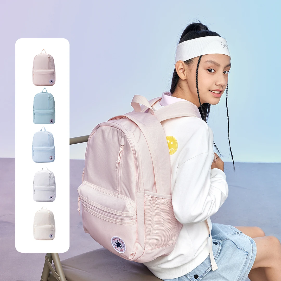 Converse匡威简约休闲时尚双肩背书包轻便学生书包5618