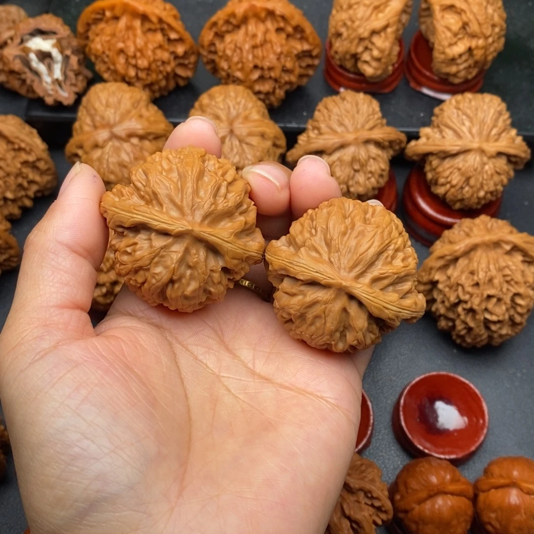 文玩核桃把件44宫灯