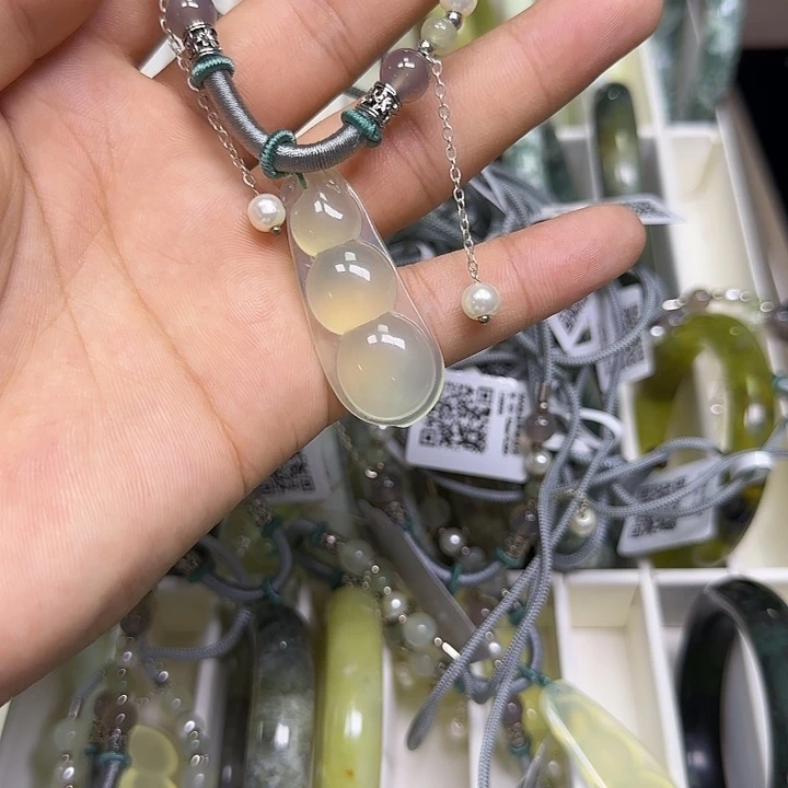 蛇纹石玉合金手镯
