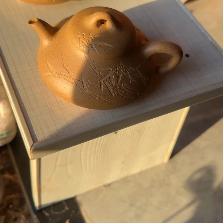 紫砂茶壶T**_黄金段乳瓢