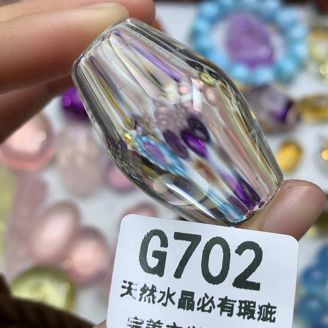 水晶珠宝半成品未镶嵌摆件