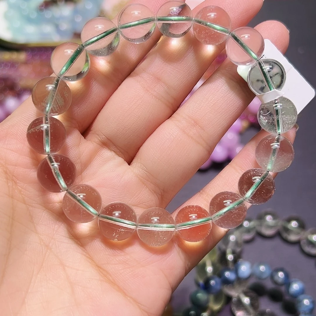 未镶嵌手链水晶满天星翠幽灵11毫米11号