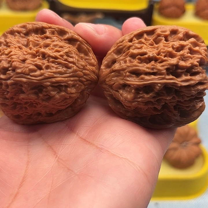 吊坠文玩核桃天残脚南疆石全品42