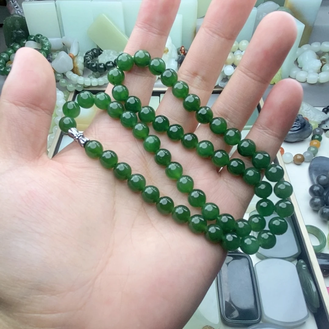 春***●和田玉未镶嵌颈饰