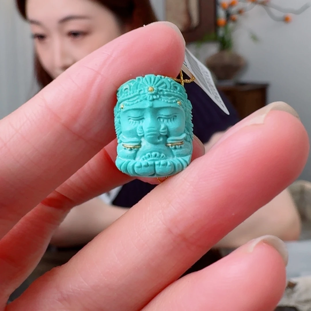 未镶嵌绿松石珠宝奇石