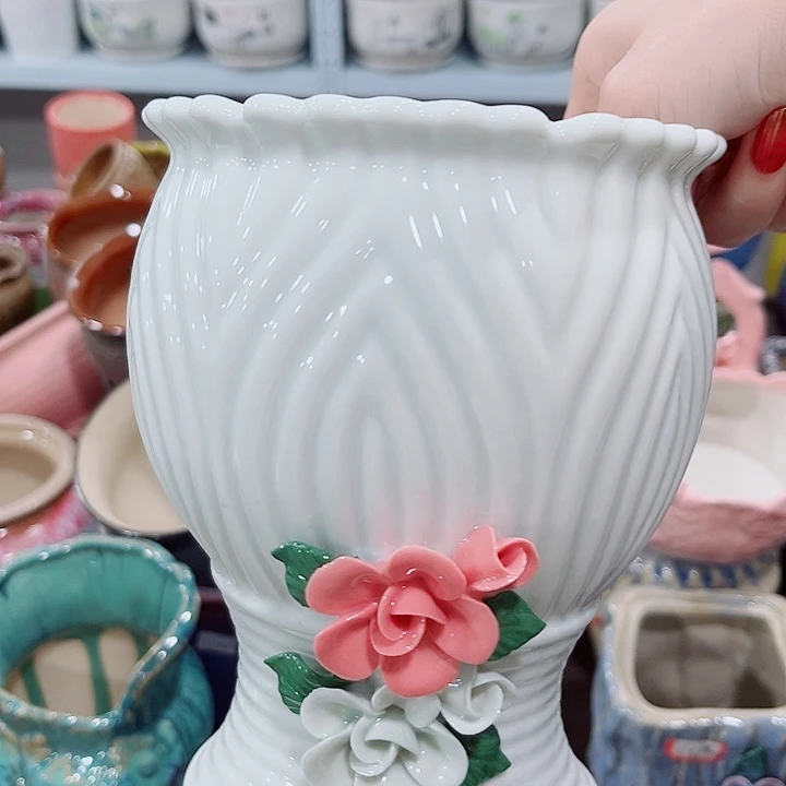 多肉陶瓷花盆满10元包邮