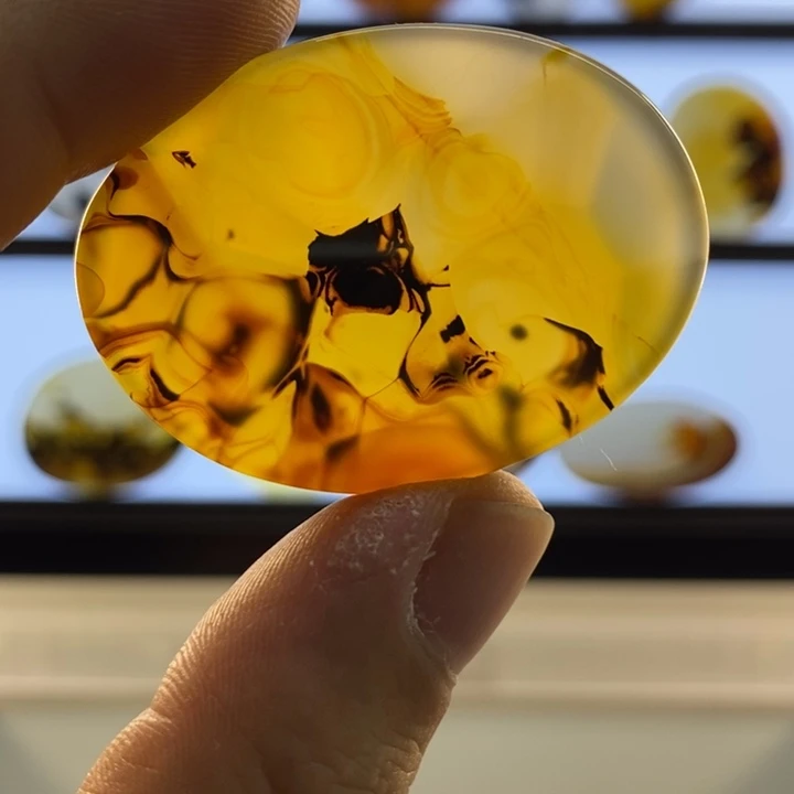 玛瑙/玉髓合金颈饰